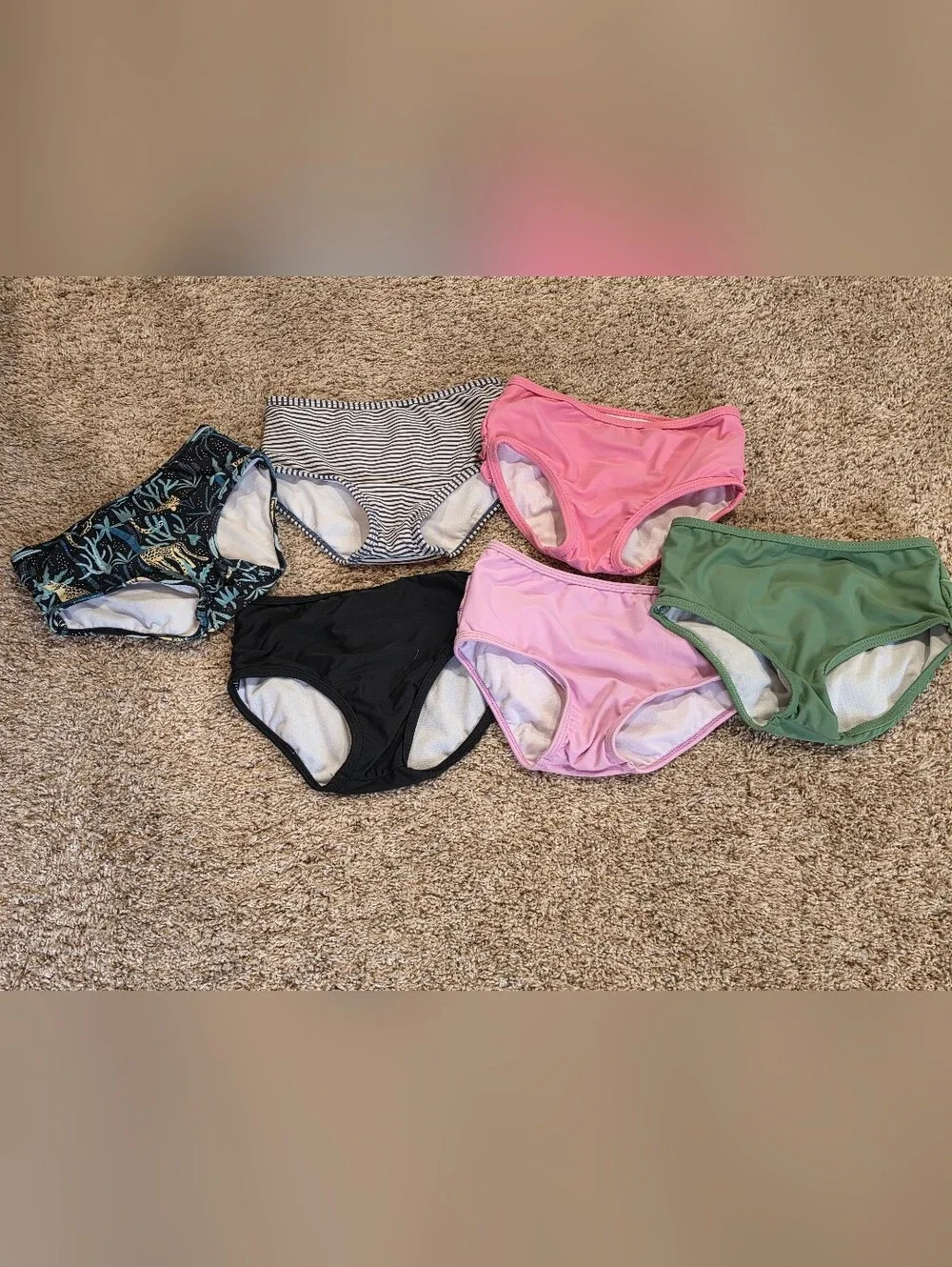HUGE Lot Girls Ruffle Butts Swim Tops Bottoms Rash Guard Size 5